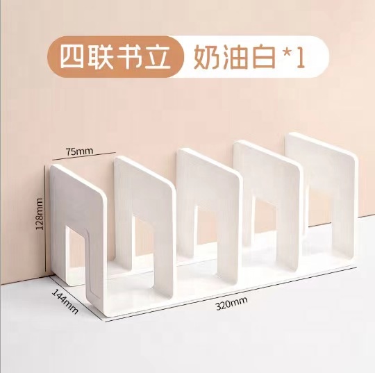 Transparent Acrylic Bookstand Desktop Bookshelf Book Storage Desk Shelving Display Shelf Wholesale detail