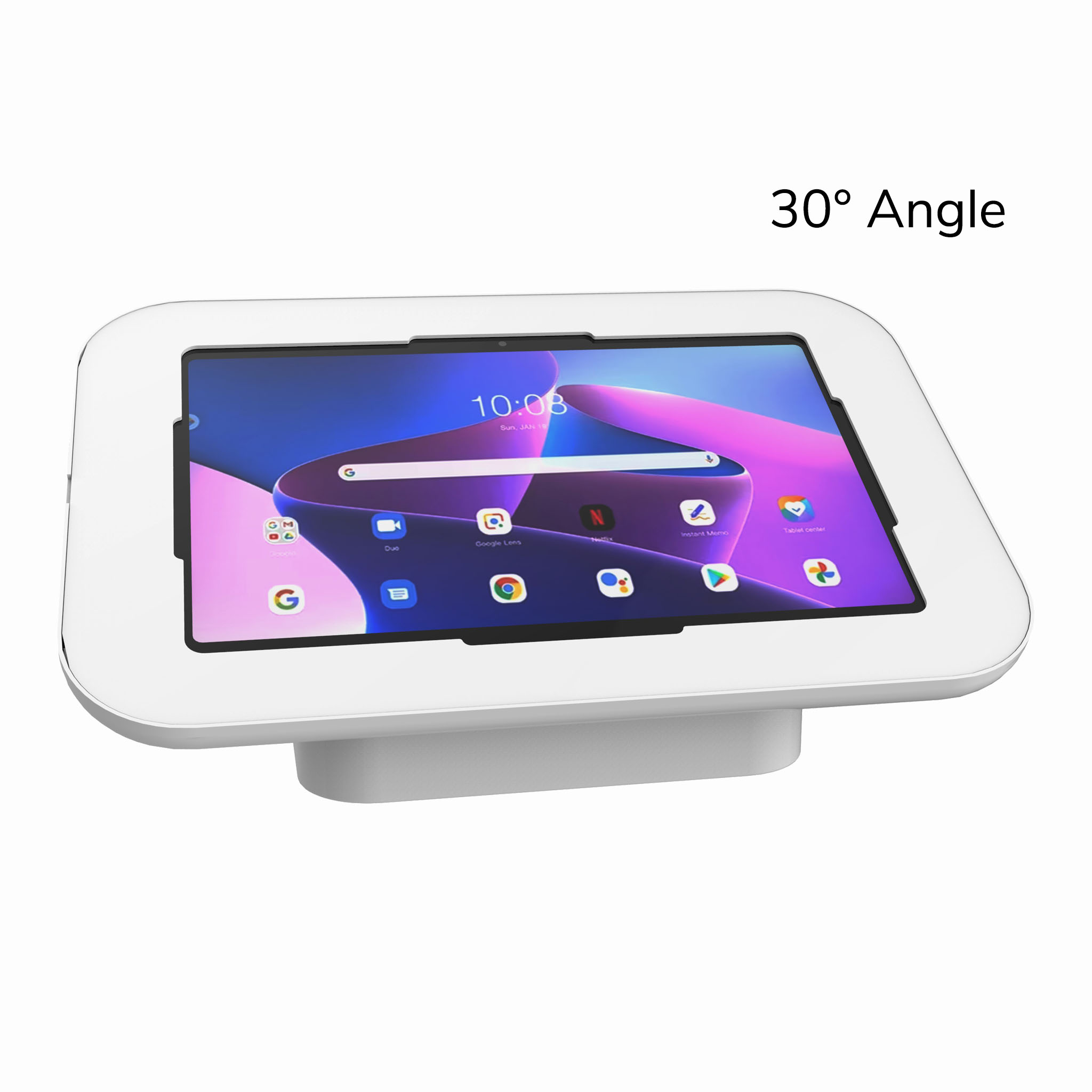 Metal Universal IPad 10/11 Inch Tablet Wall Mount Samsung Lenovo Counter Stand For Exhibition Stores Anti-Theft Counter Holder