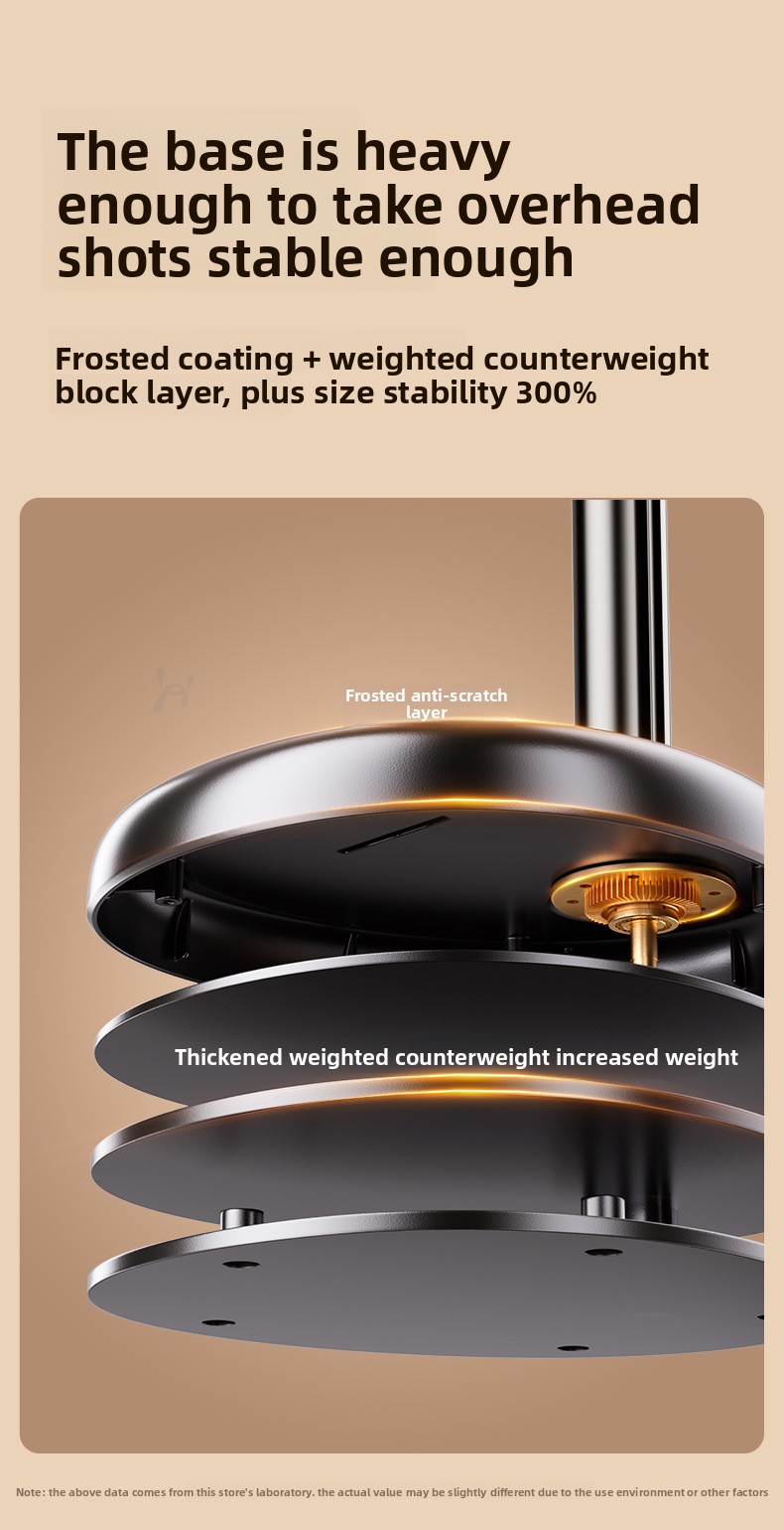 SENXIN D60 Alloy Telescopic Dashboard Mount Magnet-Powered Strong Flexible Tablet & Phone Stand for for Home Use detail