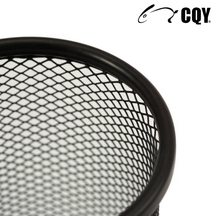 Office Durable  Desk Stationary Accessories  Custom Round Metal Mesh Pen Stand Holder product view
