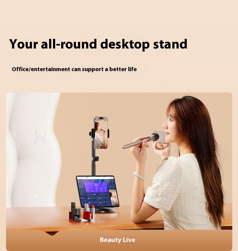 SENXIN D60 Alloy Telescopic Dashboard Mount Magnet-Powered Strong Flexible Tablet & Phone Stand for for Home Use detail