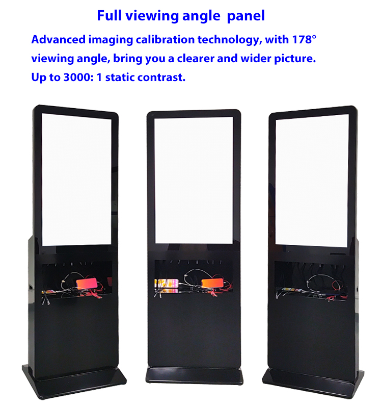 43 Inch Cellphone Smart Phone and Laptop Charging Kiosks Digital Signage for Events detail
