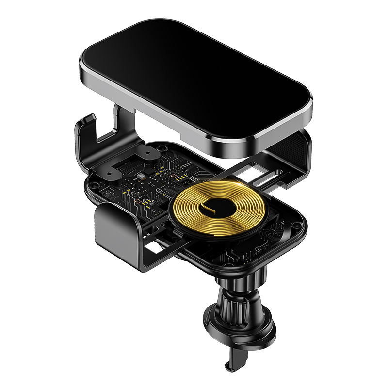 15W Flexible Universal Windproof Cell Phone Holder Waterproof Dashboard Mount Charging Stand Holder for Cars Mobile Phones detail
