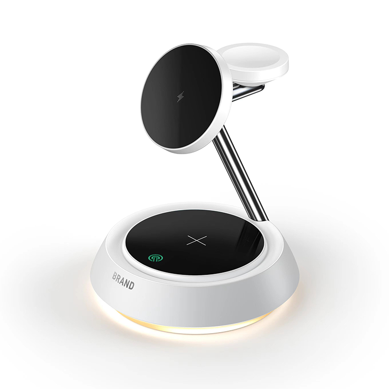 Best Selling Multifunctional Magnetic Phone Holder 3 in 1 Wireless Charger Stand for IPhone