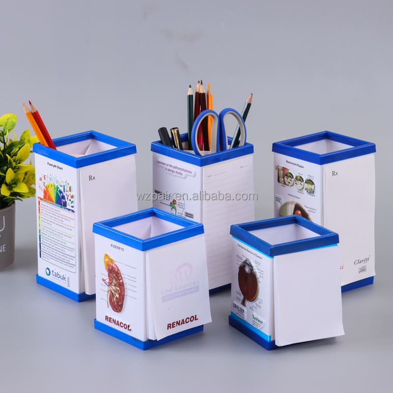 New Products Hospital 3D Pen Holder with Note Book for Doctor detail