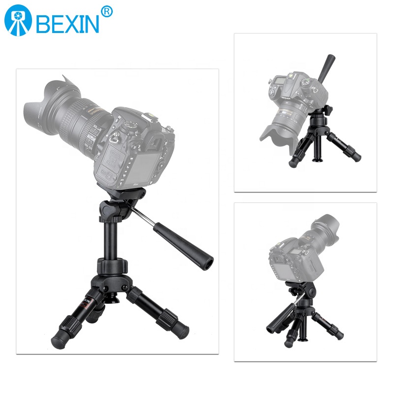 Adjustable Travel Portable Flexible Desktop Tabletop Mobile Phone Selfie Camera Mini Tripod Stand Camera Holder product view