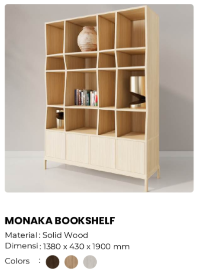 Modern Wooden Cubby Bookcase With Doors Freestanding Modular Shelf For Living Room Home Office Scandinavian Design product view