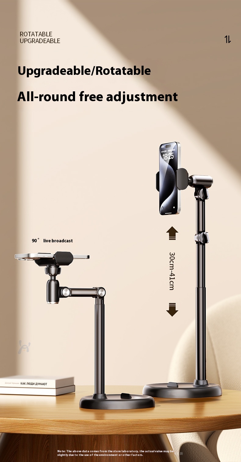SENXIN D60 Alloy Telescopic Dashboard Mount Magnet-Powered Strong Flexible Tablet & Phone Stand for for Home Use detail