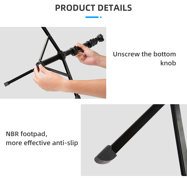 Digital 360 Rotating Horizontal Stabilizer Dslr 2m Video Holder 3110 Mobile Stand Professional Camera Selfie Tripod detail