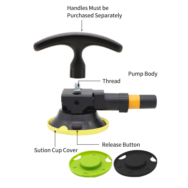 3'' Vacuum Suction Cup Hand Pump 75mm Vacuum Sucker Suction Cup Phone Stand Camera Bracket product view