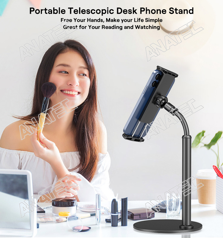 New Arrival Gooseneck Desk Phone Holder for 4.7~11 Inch Devices detail