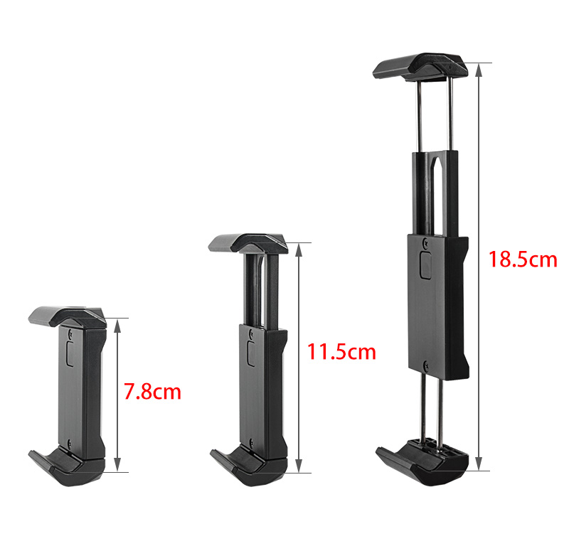BEXIN Best-selling Plastic Phone Clip With Expandable Phone Clip Stand, Suitable for Mobile Live Streaming Stand detail