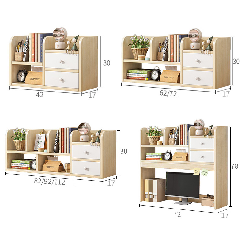 Desktop Bookshelf Creative Shelf Home Bedroom Desktop Storage Small Shelf Student Desk Storage Rack product view