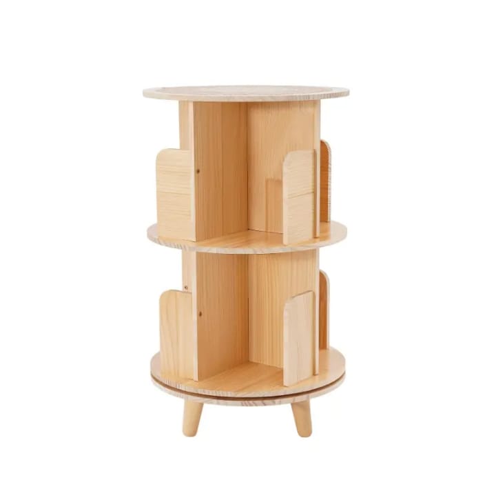 Modern White Tree Shaped Desktop Bookshelf 8 Tier Tabletop Book Organizer Wooden Branch Shelving Unit for Home Office Study Desk product view