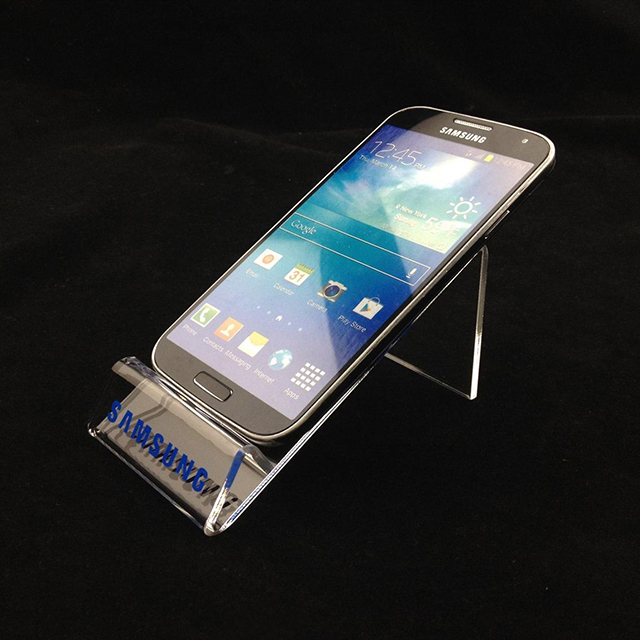 Premium Transparent Acrylic Phone Holder Stand Customizable Supplier Holder Adjustable Foldable Design Bulk Wholesale Plastic product view
