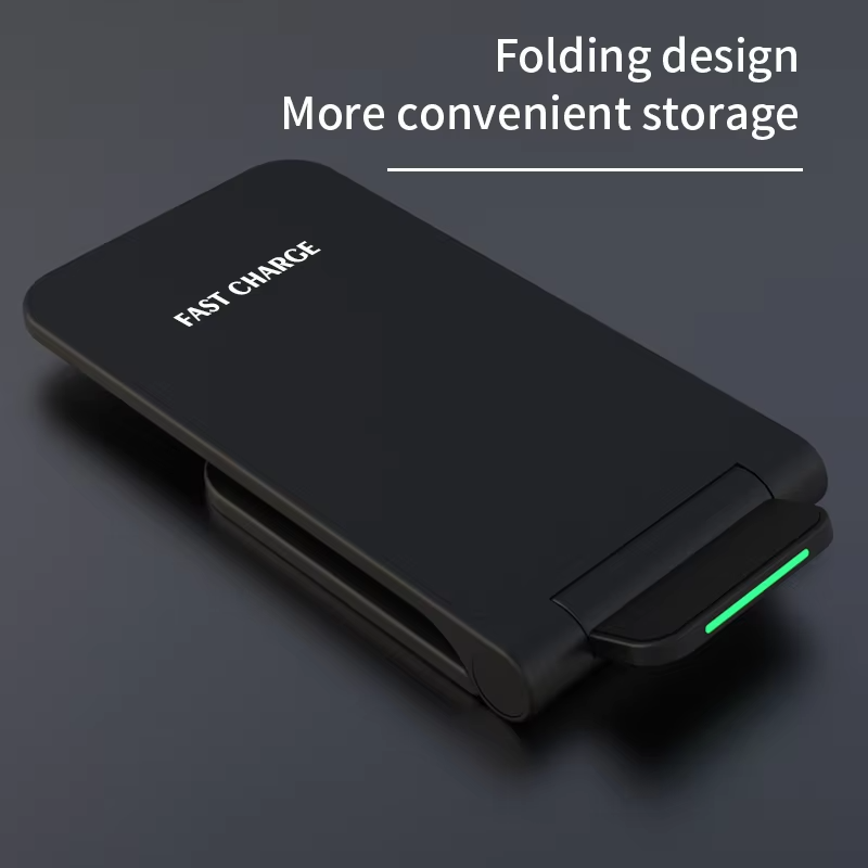 15W Foldable Fast Wireless Charger Stand New Desktop Phone Holder with 15W Fast Charging product view