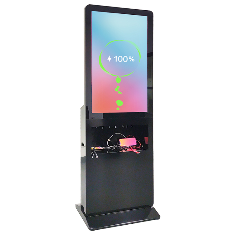 43 Inch Cellphone Smart Phone and Laptop Charging Kiosks Digital Signage for Events product view