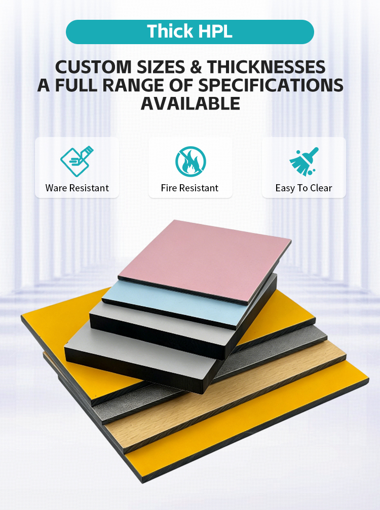 Good Price Decorative HPL Waterproof Heat Resistant Wire Countertop Book Shelf detail