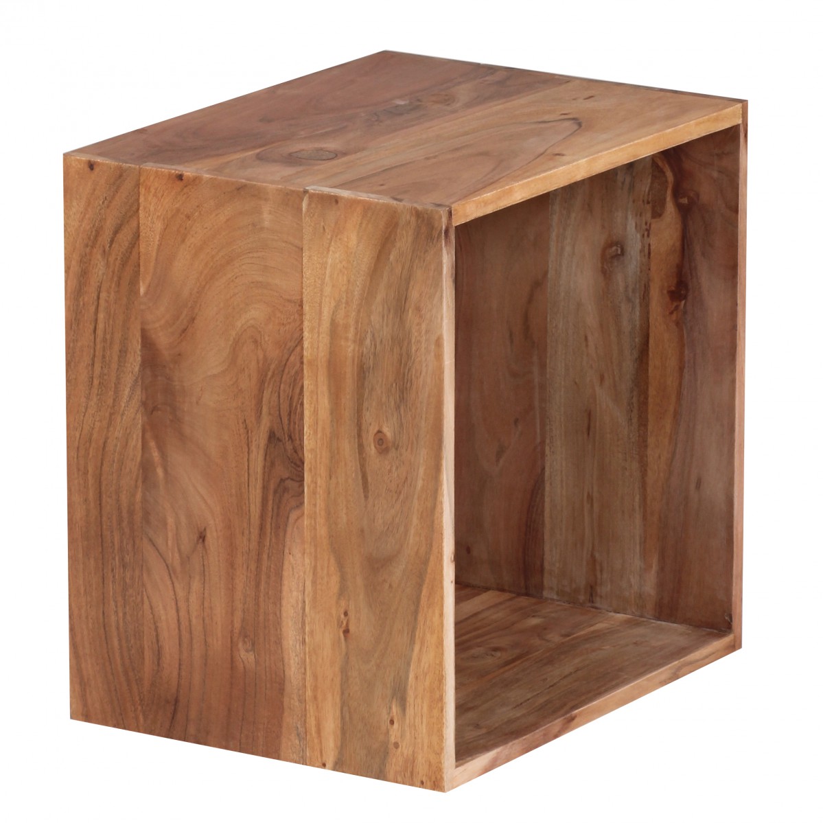 New Design Mango and Acacia Wood Storage Organizer Display Shelf Rack Adjustable Wood Desktop Bookshelf detail