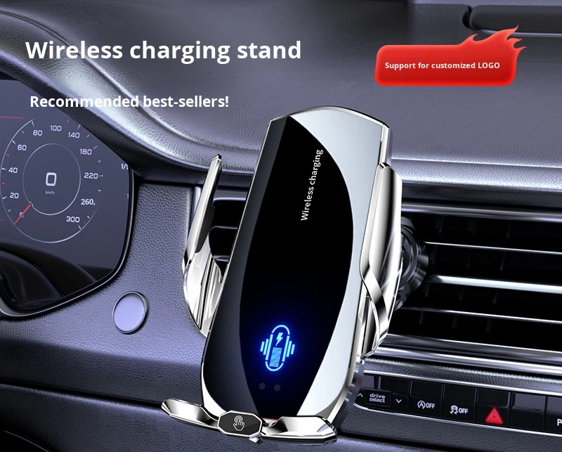 A2 Auto Clamping 15W Fast Wireless Charging Cell Phone Charging Stand & Holders for Car Use product view