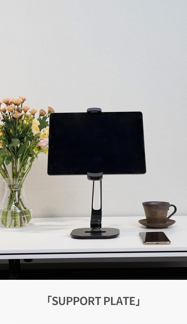 Phone Holder Tablet Stand Aluminium Stand 360 Rotation Aluminum+Plastic  Mobile Accessories  Laptop Free Hands OEM ODE detail