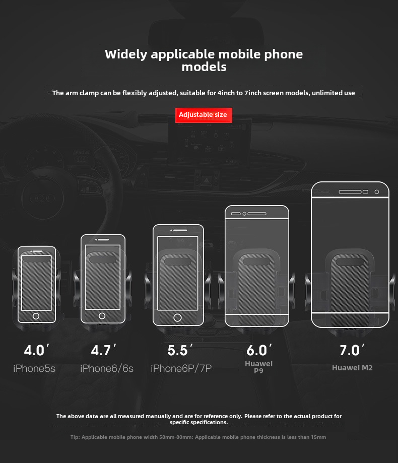 360 Degree Rotating Car Phone Holder Universal Air Outlet Bracket Multifunctional Mobile Phone Stand for Automobiles detail