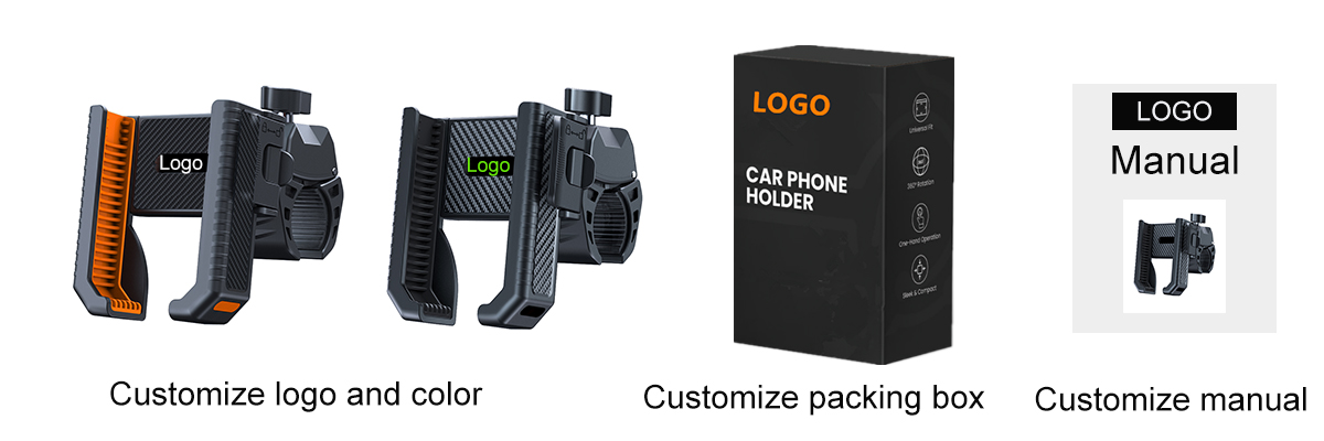 Custom Flexible Car Phone Holder Magnetic with Vacuum Suction Cup for Dashboard Desk Windshield 360 Degree Rotation Mobile Stand detail