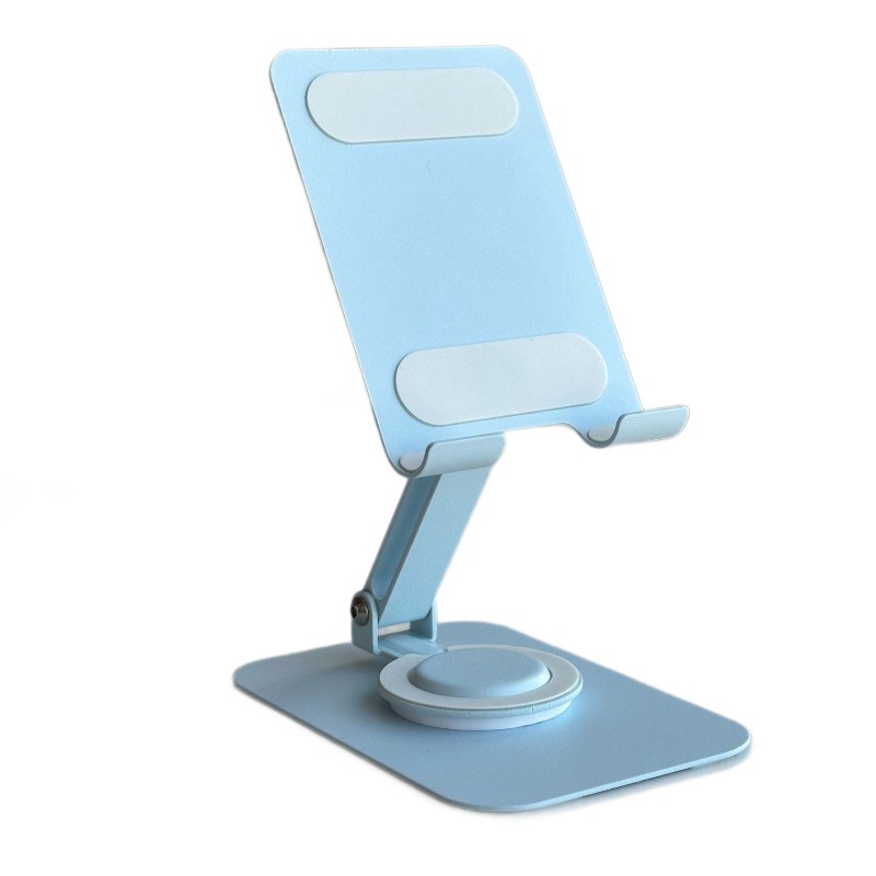 Stable Alloy Phone Stand, 360° Rotatable Adjustable Height Desktop Holder detail
