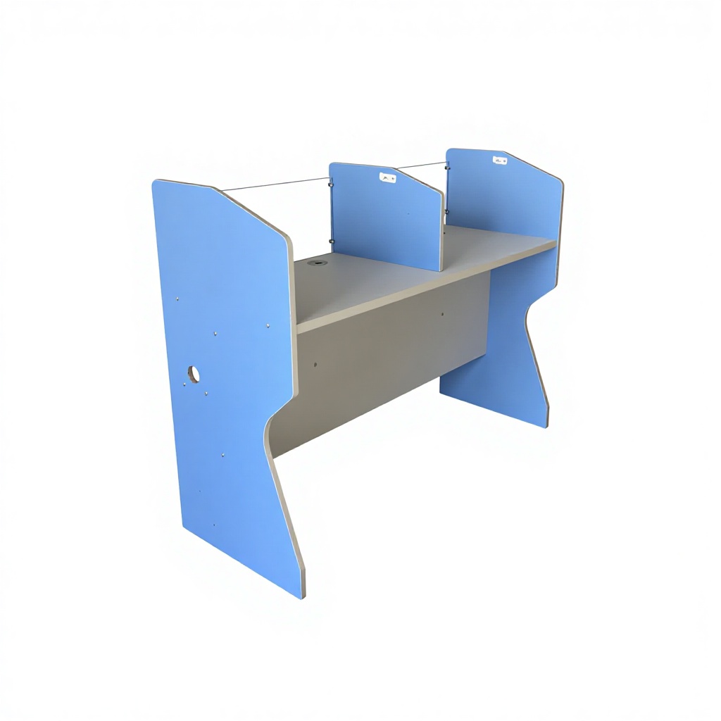Greelan Desk Hutch Dorm Desktop Bookshelf Storage Rack Multipurpose Bookshelf Storage Rack Computer Desk Bookcase 140x60x75cm product view