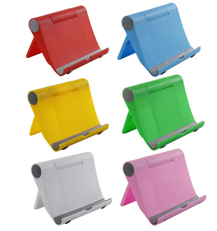 Wholesale Plastic Mobile Phone Stand Folding Desktop Cell Phone Holder Table Stand detail