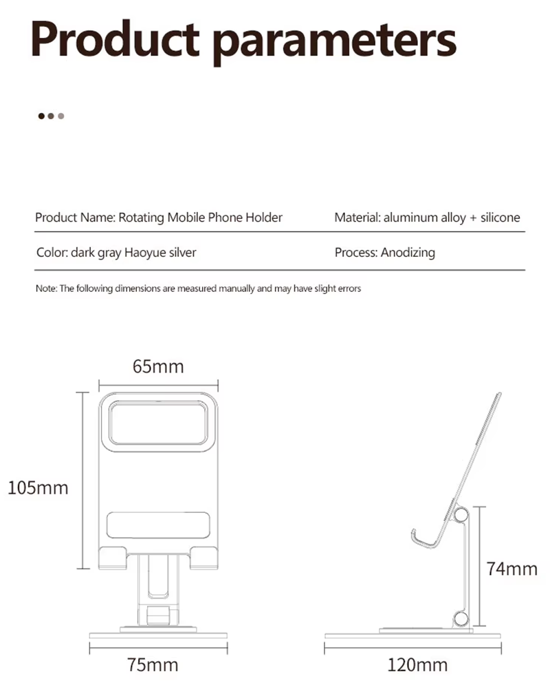 Desktop Supporter Tablet Holder Cell Phone Stand 2024 Wholesale Price Phone Holder Desk Stand for Mobile Phone Stand Office detail
