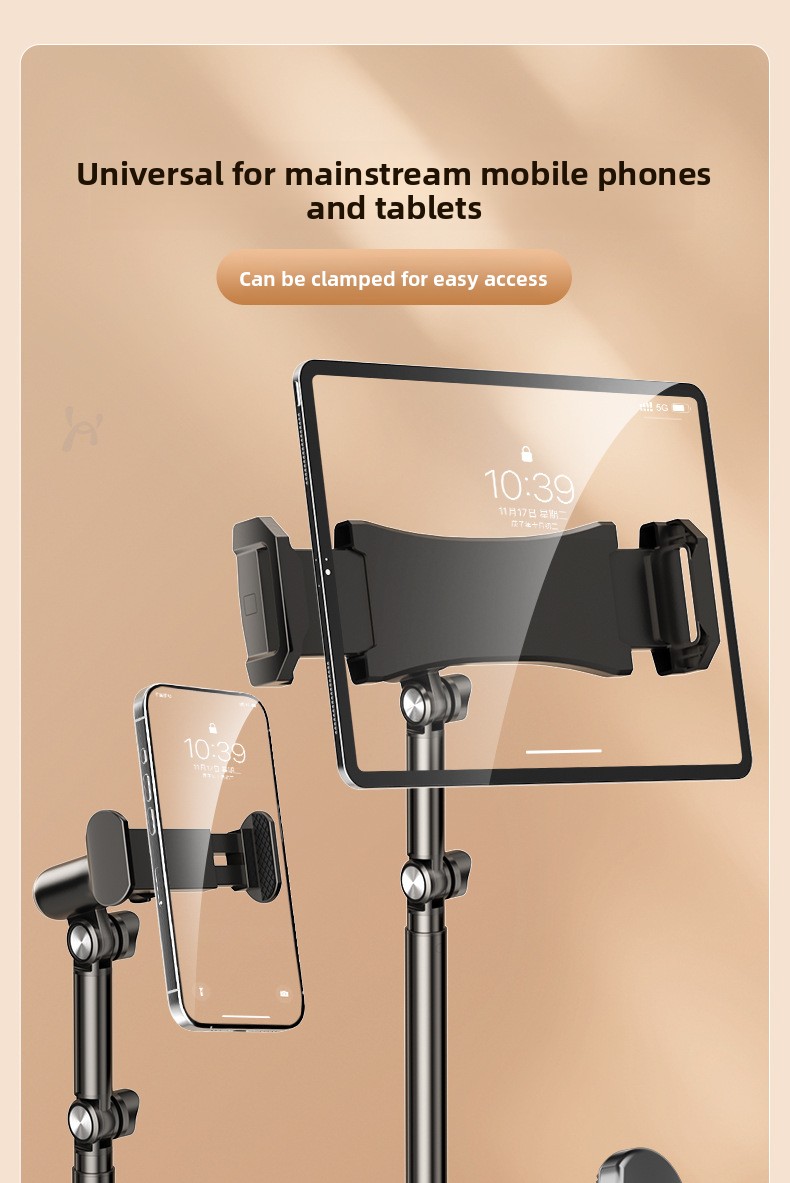 SENXIN D60 Alloy Telescopic Dashboard Mount Magnet-Powered Strong Flexible Tablet & Phone Stand for for Home Use detail
