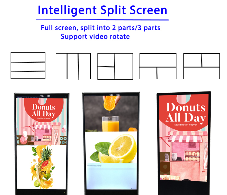 43 Inch Cellphone Smart Phone and Laptop Charging Kiosks Digital Signage for Events detail