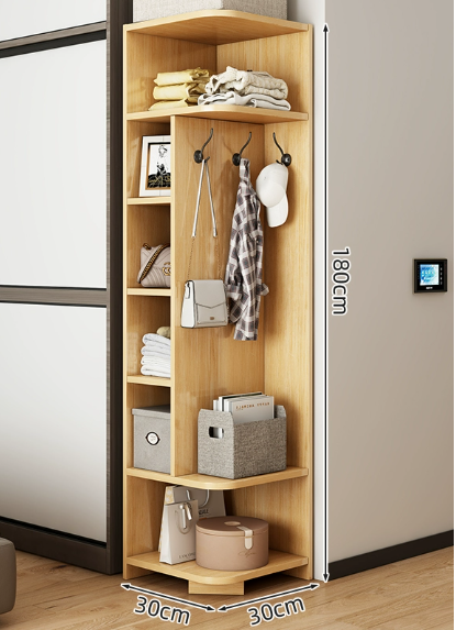The Corner Bookshelf Desktop Storage Rack Is Suitable for the Living Room product view
