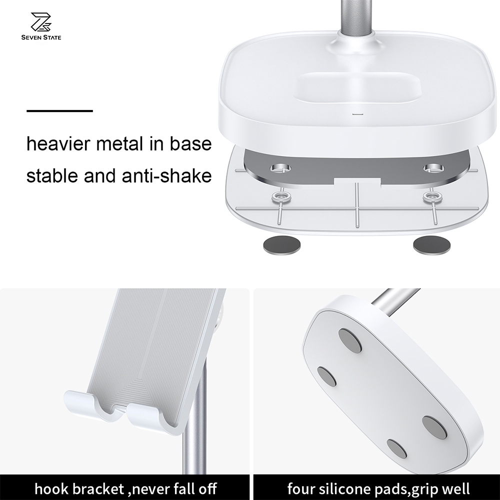 Desktop Wireless Charger Phone Stand,15W Multifunction Charger for Cell Phone Earphone Watch Wireless Charger product view