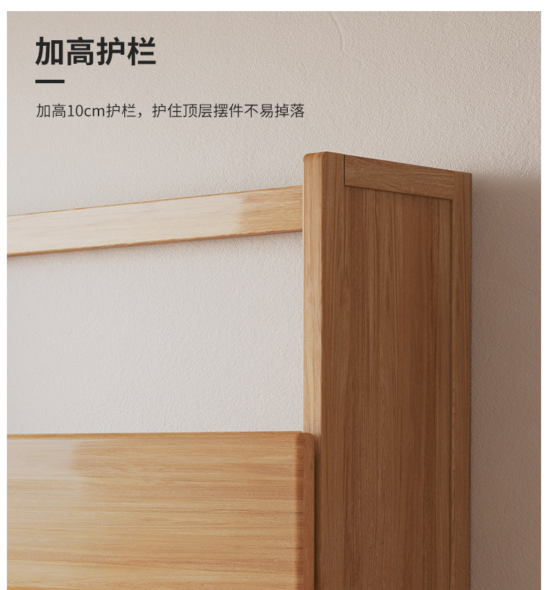 Simple Wood Desktop Bookshelf for Dormitories Multilayer Home Storage Rack Drainage for Students' Desk Arrangement Dinnerware detail
