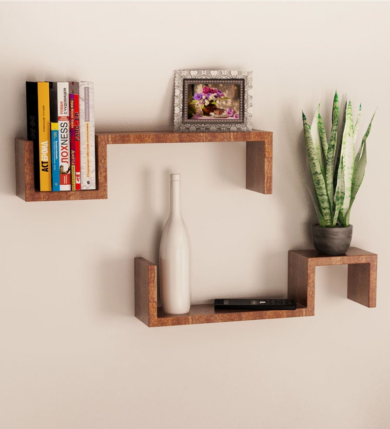 New Design Mango and Acacia Wood Storage Organizer Display Shelf Rack Adjustable Wood Desktop Bookshelf product view