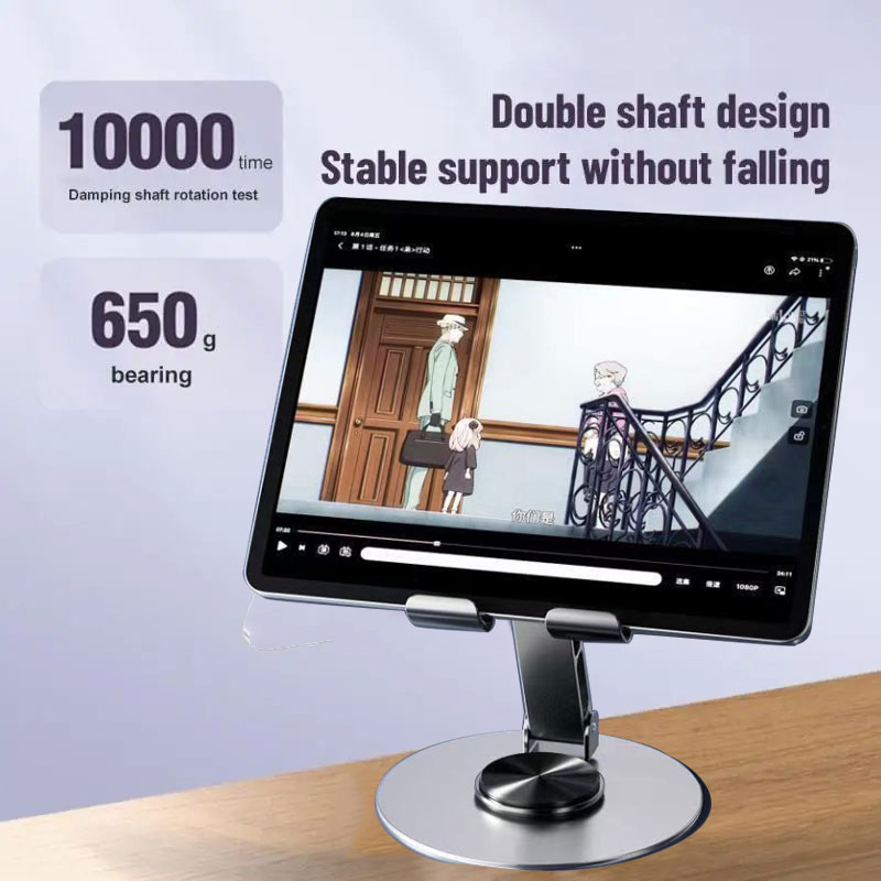 Portable Mobile Phone Holders Tablet Stand for Phone, Angle Height Adjustable Phone Stand, Foldable Cell Phone Stand for Desk detail