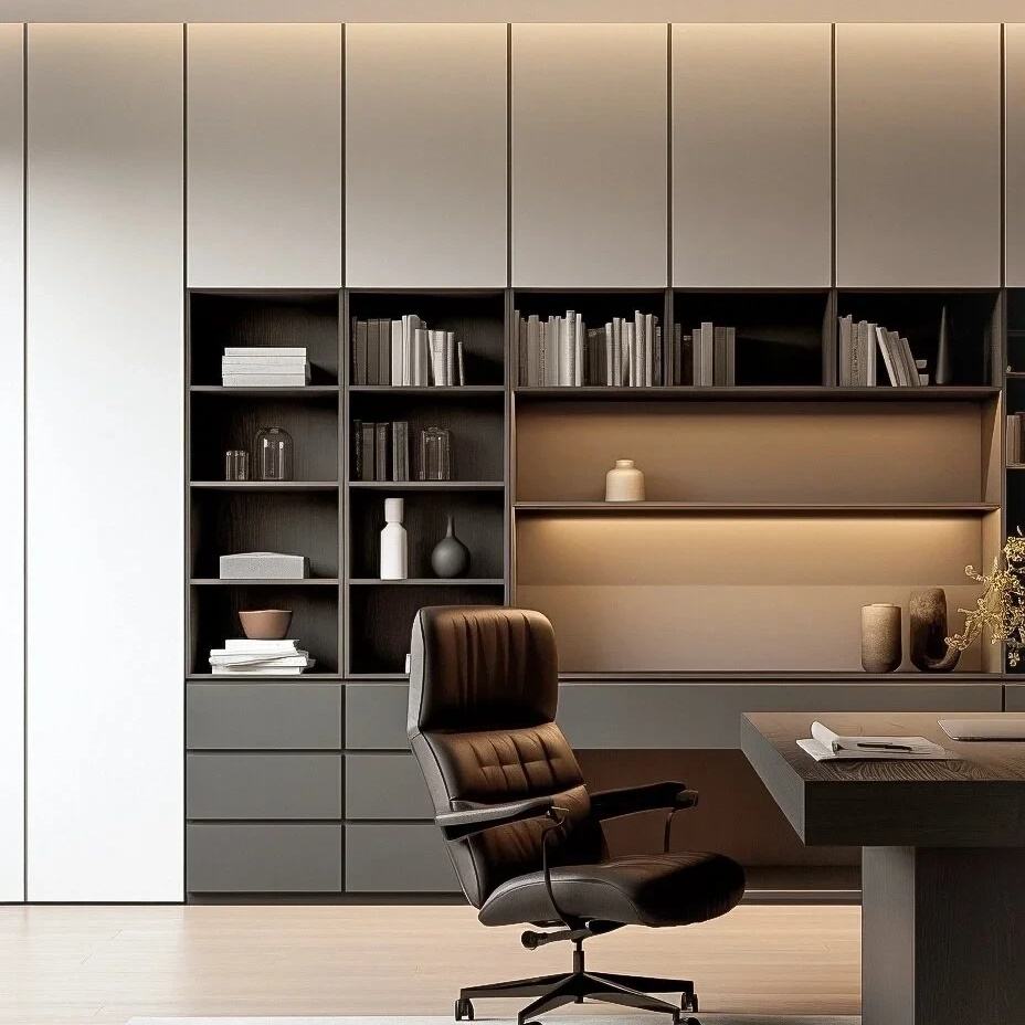 Custom Modern Desktop Extendable Bookshelf Storage Rack Standing Storage Cabinet Office Simple Student Home Small Bookcase detail