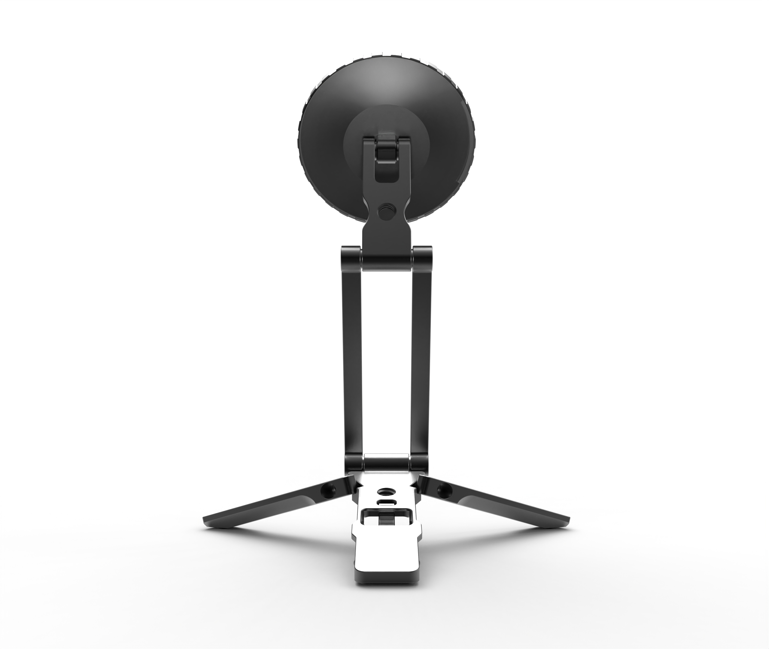 Aluminum Alloy Handheld Desktop Multi-Function Magnetic Folding Tripod Phone Holder for Outdoor Sandbeach Desk Office product view
