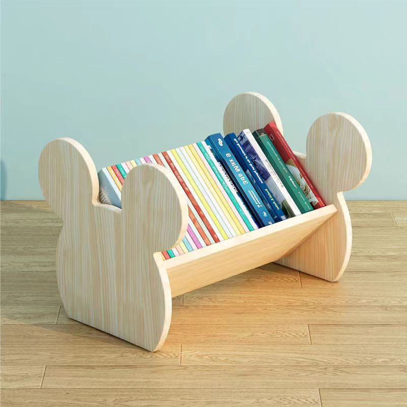 Desktop Bookshelf Organizer Desk Bedroom Shelves Countertop Bookcase Standing Shelf for Seasoning Plants Books product view