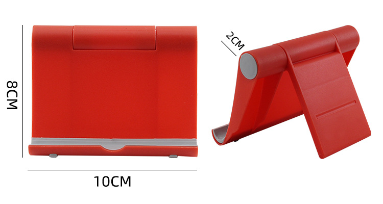 Wholesale Plastic Mobile Phone Stand Folding Desktop Cell Phone Holder Table Stand detail