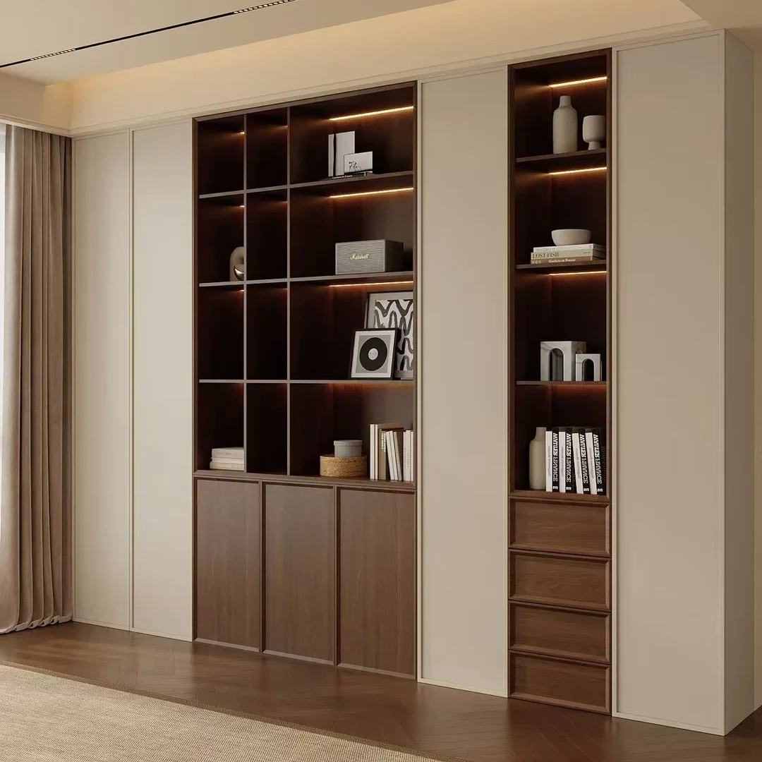 Custom Modern Desktop Extendable Bookshelf Storage Rack Standing Storage Cabinet Office Simple Student Home Small Bookcase product view
