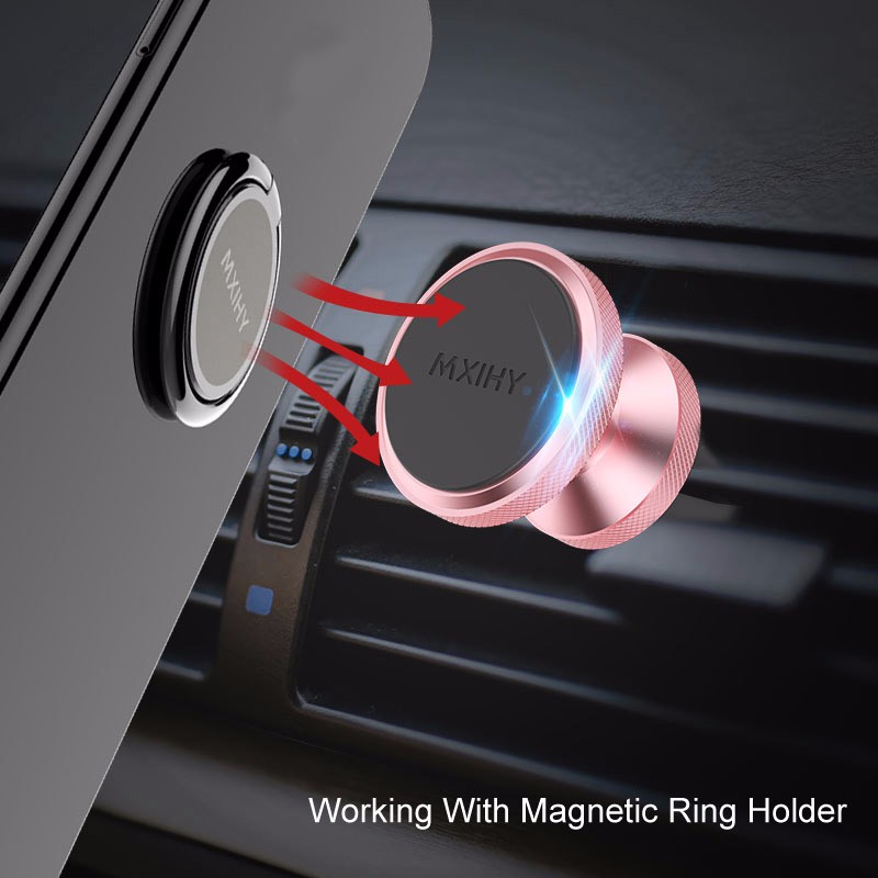 Strong Magnetic Flexible 360 Degree Rotating Adjustable Height Car Phone Holder for All Smartphones detail