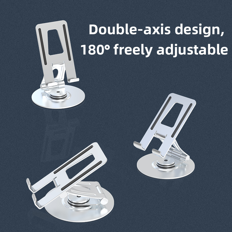 Top Sale High Quality Portable Aluminium Alloy Phone Holder Adjustable Foldable Flexible Cell Phone Stand Phone Accessory product view