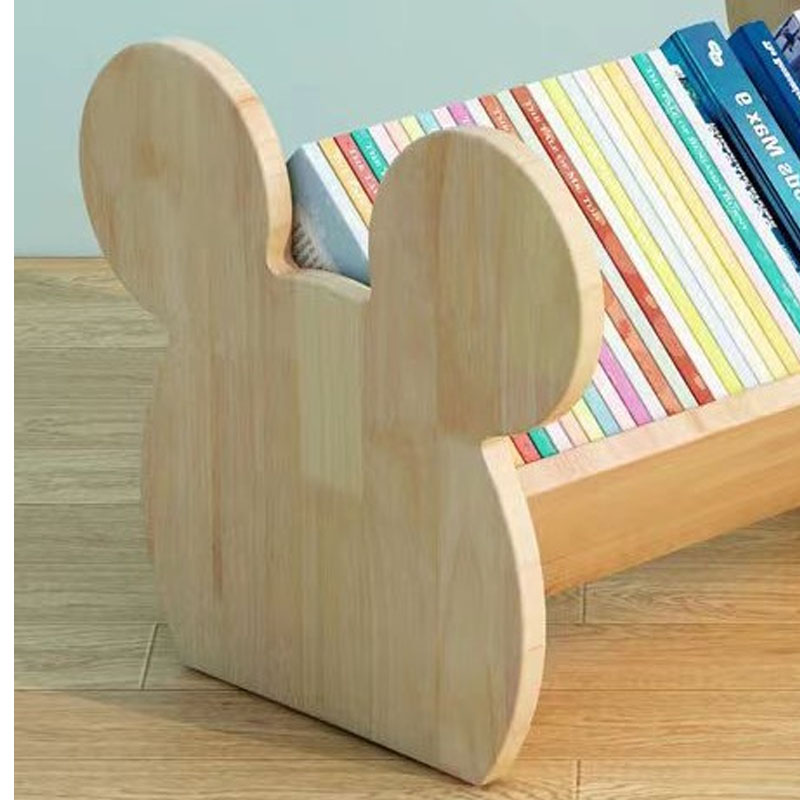 Desktop Bookshelf Organizer Desk Bedroom Shelves Countertop Bookcase Standing Shelf for Seasoning Plants Books product view