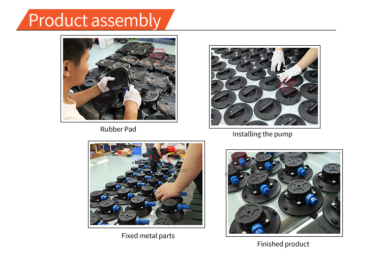 3'' Vacuum Suction Cup Hand Pump 75mm Vacuum Sucker Suction Cup Phone Stand Camera Bracket detail