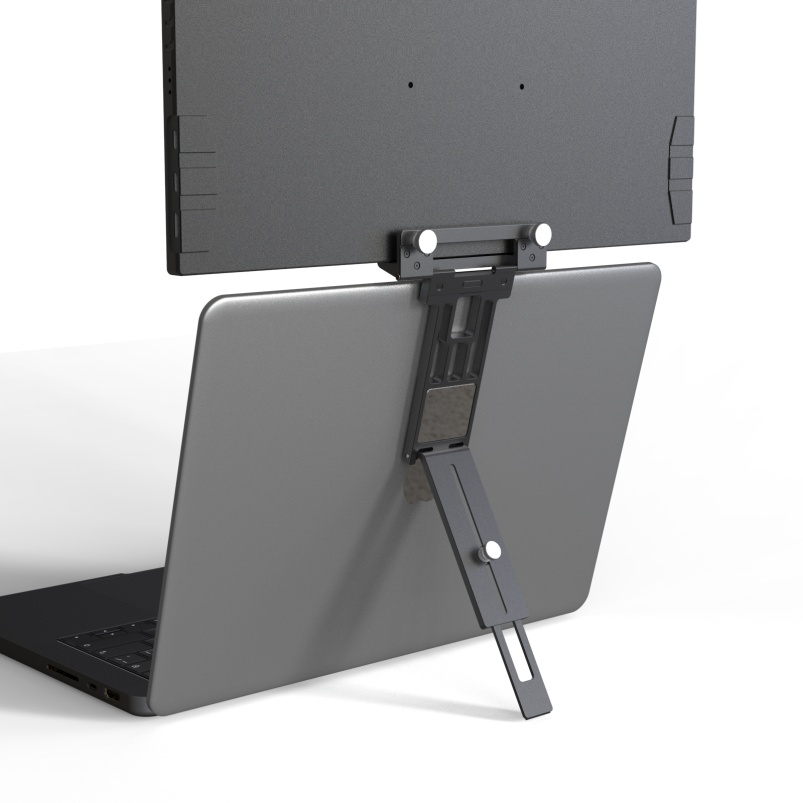 Ultra-Thin Aluminum Alloy Magnetic Stand Adjustable Foldable Portable Dashboard Factory Price Compatible Metal Tablet PC Stands product view