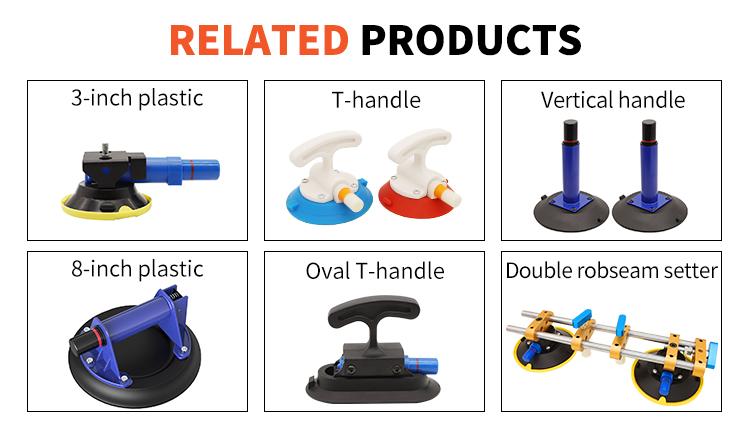 4.5 Inch Suction Cup Phone Holder Vacuum M6 M8 1/4"20 Metal Aluminium Hand Pump Strong Cups for Glass Marble Fixing Camera detail