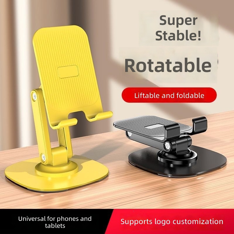 360° Rotating All-Metal Phone/Tablet Stand, Desktop Lazy Stand Suitable for Live Streaming Office and Home UseIdeal Gift detail